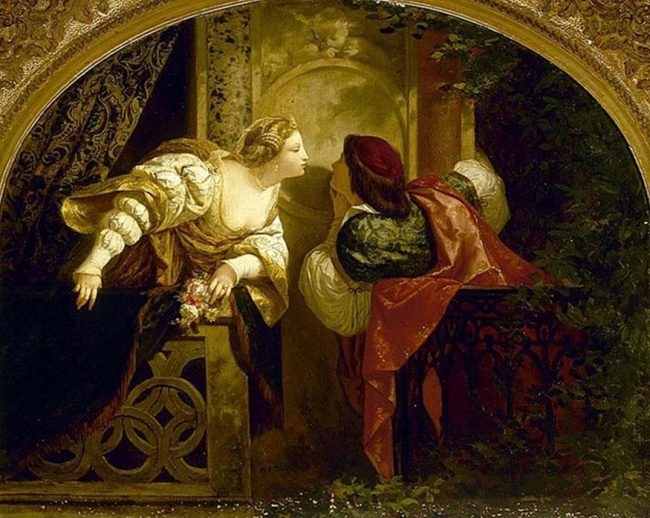 Henri-Pierre Picou’nun Romeo ve Juliet adlı eseri